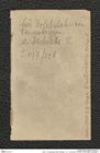 Seite 1, Eingelegtes Blatt, Beilage 1 zu  "Inzersdorf" (NHMW-PRAE-BBB-24-Beilage-1)